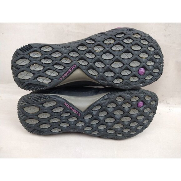 Womens Merrell Proterra GTX Hiking Shoes Size 9 Black/purple J48118 - Picture 7 of 10